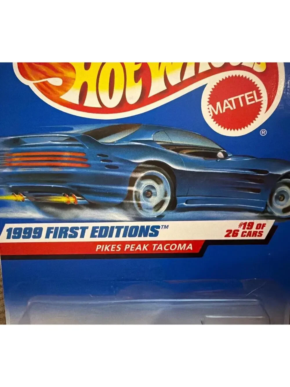 Hot Wheels 1999 First Editions Pikes Peak Tacoma #19 Of 26 Cars Die-Cast Model